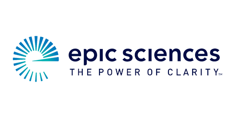 epic sciences logo with 'the power of clarity' tagline